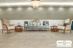 مبل نیم ست ۵ نفره کینگ و رومینا خرید باروس (3)
