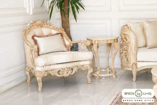 مبل کلاسیک طرح جدید مدل الینا کد ۸ باروس (12)
