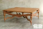 میز جلو مبلی عسلی مصری صفحه چوبی باروس (5)