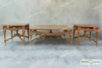 میز جلو مبلی عسلی مصری صفحه چوبی مبل باروس (1)