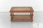 میز جلو مبلی و عسلی حصیری کاجی کد ۸ باروس (2)