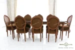 میز ناهار خوری چوبی کاجی کد ۳۵ میز غذاخوری باروس (14)