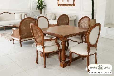 میز ناهار خوری کوچک و شیک راشل خرید باروس (2)