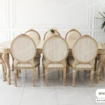 میز ناهارخوری کلاسیک و چوبی جدید الینا کد ۸ باروس (4)