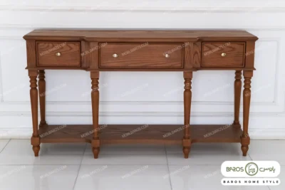 میز کنسول چوبی مرجان کد ۶ باروس (1)