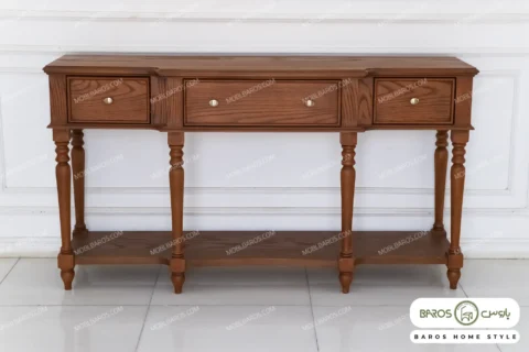 میز کنسول چوبی مرجان کد ۶ باروس (1)