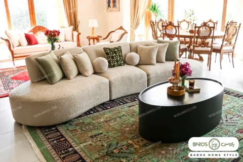 کاناپه سه نفره راحتی سوفیا خونه پرنسا باروس (1)