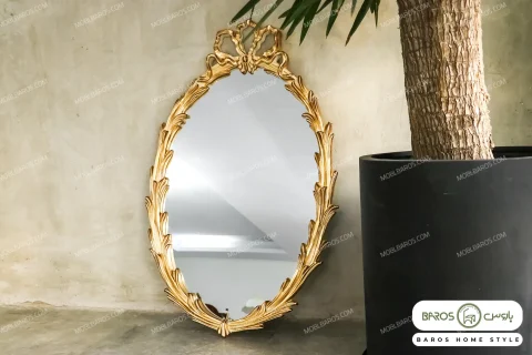 آینه ورق طلا جدید اولگا مبل باروس ۴۹۴۹۳ (1)