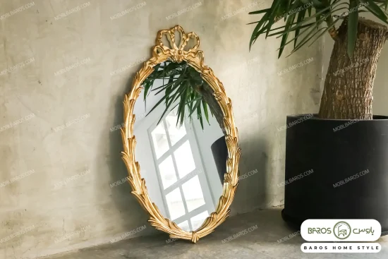 آینه ورق طلا جدید اولگا مبل باروس ۴۹۴۹۳ (9)