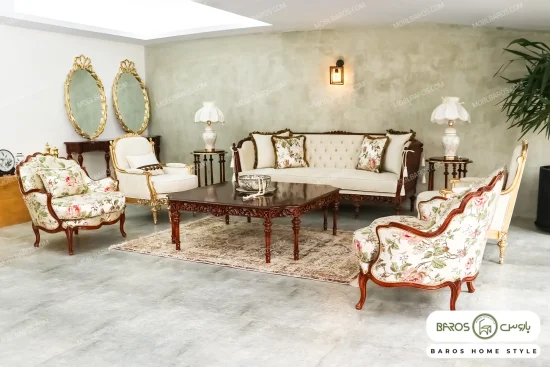 ست مبلمان جدید و منبتی اولگا مبل باروس ۴۹۴۹۲ (6)