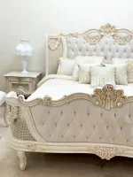 سرویس خواب دو نفره چوبی مبینا (خونه) باروس (10)