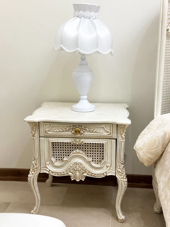 سرویس خواب دو نفره چوبی مبینا (خونه) باروس (2)
