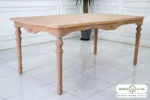 سرویس مبلمان آماده تحویل روتی مبل ۷ نفره + ناهار خوری ۶ نفره + جلومبلی عسلی باروس (5)