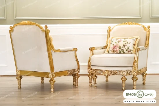 مبل تک نفره اولگا مبل باروس 3423 (1)