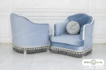 مبل راحتی شیک ۵ نفره صبا کد ۲ باروس (1)