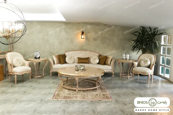 مبل کلاسیک ۷ نفره جدید آرتمیس باروس (6)