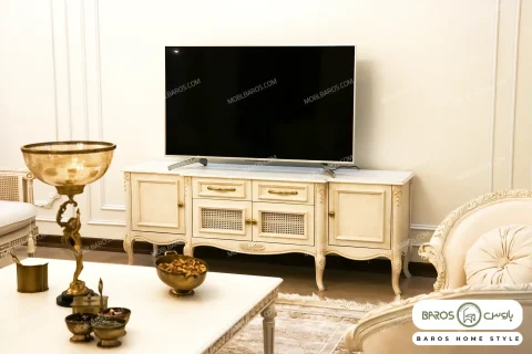 میز تلویزیون مبینا خونه اش مبل باروس (1)
