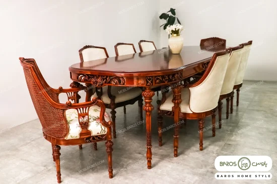 میز ناهار خوری اولگا مبل باروس ۴۹۴۹۳ (14)