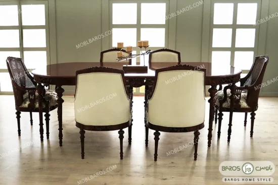 میز ناهار خوری منبتی اولگا (2)