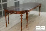 میز ناهار خوری منبتی اولگا مبل باروس ۵۹۴۵۹۳ (1)