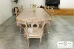 میز ناهارخوری کلاسیک و چوبی جدید آرتمیس باروس (6)