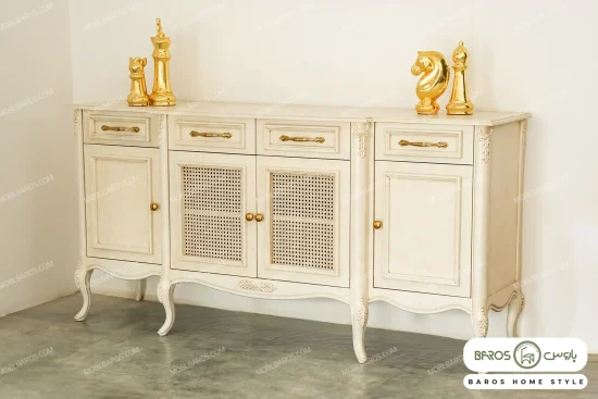 میز کنسول حصیری مبینا مبل باروس 494 (1)