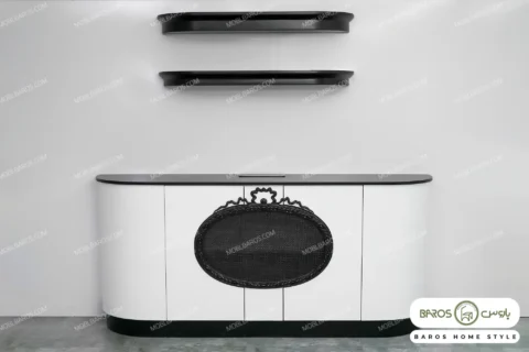 کافی بار چوبی حصیری صبا باروس (2)