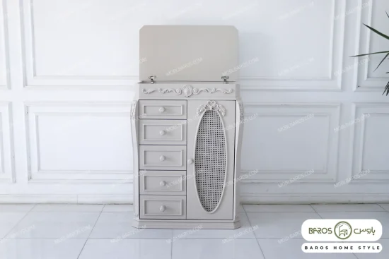 میز دراور چوبی مدل چیکو
