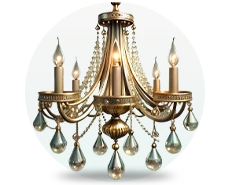 خرید لوستر باروس آیکن