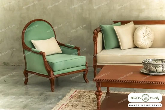 ست مبلمان ۸ نفره کاجی و روما باروس (6)