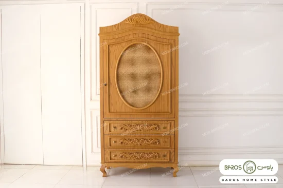 سرویس خواب دو نفره راشل + کمد مونیکا باروس (5)