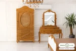 سرویس خواب دو نفره راشل + کمد مونیکا باروس (8)