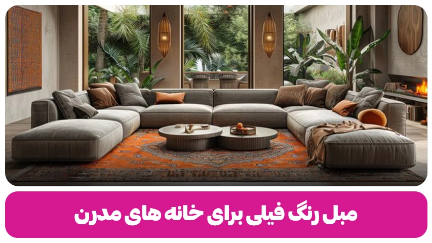 مبل رنگ فیلی وبلاگ مبل باروس