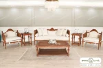 مبلمان ۱۰ نفره ترکیبی کلاسیک و راحتی مهسا و کاجی باروس (17)