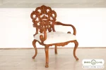 مبلمان ۱۰ نفره ترکیبی کلاسیک و راحتی مهسا و کاجی باروس (22)