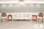مبلمان ۱۰ نفره ترکیبی کلاسیک و راحتی مهسا و کاجی باروس (8)