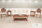 مبلمان ۱۰ نفره ترکیبی کلاسیک و راحتی مهسا و کاجی باروس (9)