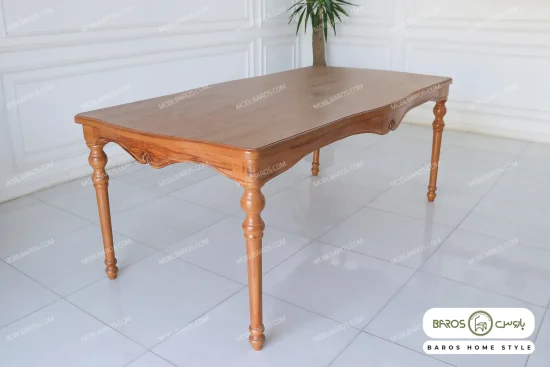 میز ناهار خوری چوبی کمند باروس (10)