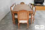 میز ناهار خوری چوبی کمند کد 2 مبل باروس (3)