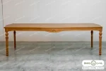 میز ناهار خوری چوبی کمند کد 2 مبل باروس (5)