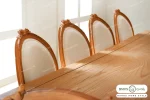 میز ناهارخوری چوبی کاجی کد ۳۰ باروس (2)