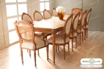میز ناهارخوری چوبی کاجی کد ۳۰ باروس (5)