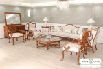 ست مبلمان کینگ با بنچ جدید و صندلی صبا باروس (10)