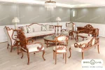 ست مبلمان کینگ با بنچ جدید و صندلی صبا باروس (5)