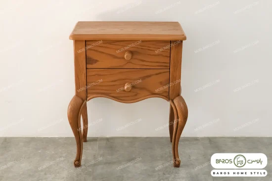 سرویس خواب دو نفره چوبی شاین کد 22 باروس 548 (12)