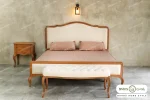 سرویس خواب دو نفره چوبی شاین کد 22 باروس 548 (3)