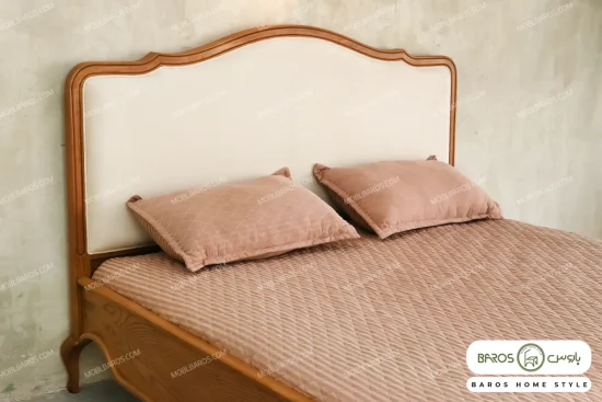 سرویس خواب دو نفره چوبی شاین کد 22 باروس 548 (7)