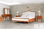 سرویس خواب دو نفره چوبی شاین کد 22 مبل باروس (7)