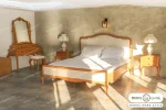 سرویس خواب دو نفره چوبی شاین کد ۲۳ باروس (2)