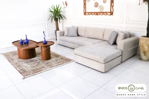 مبل ال پاف متحرک مدل میلانو باروس (2)